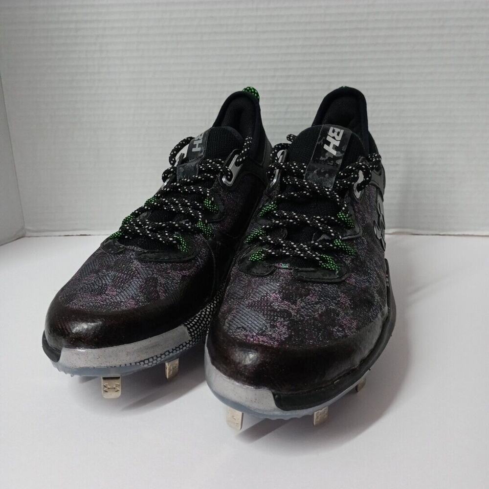 Under Armour UA‎ Harper 8 Low ST Metal Hybrid Baseball Cleats Size 7.5 3026588